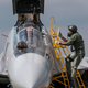 Illustration for article titled Photos: India's Su-30MKI Flankers Sparred With Royal Air Force Typhoons